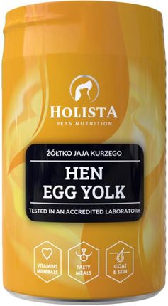 HOLISTA Hen Egg Yolk 120g żółtko jaj w proszku dla psa i kota