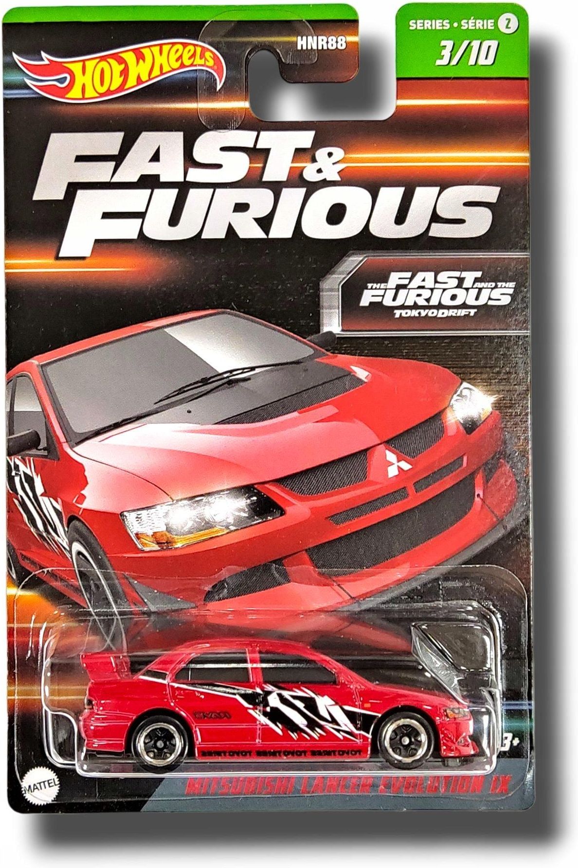 Hot Wheels Mitsubishi Lancer Evolution Ix Fast And Furious Tokyo