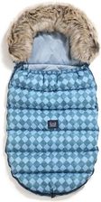 La Millou Śpiworek Do Wózka Aspen Winterproof Stroller Bag Uni Prince Chessboard Wind Blue
