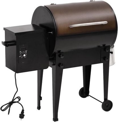 Vidaxl Grill Na Pellet Czarny 94cm Żelazo 360067