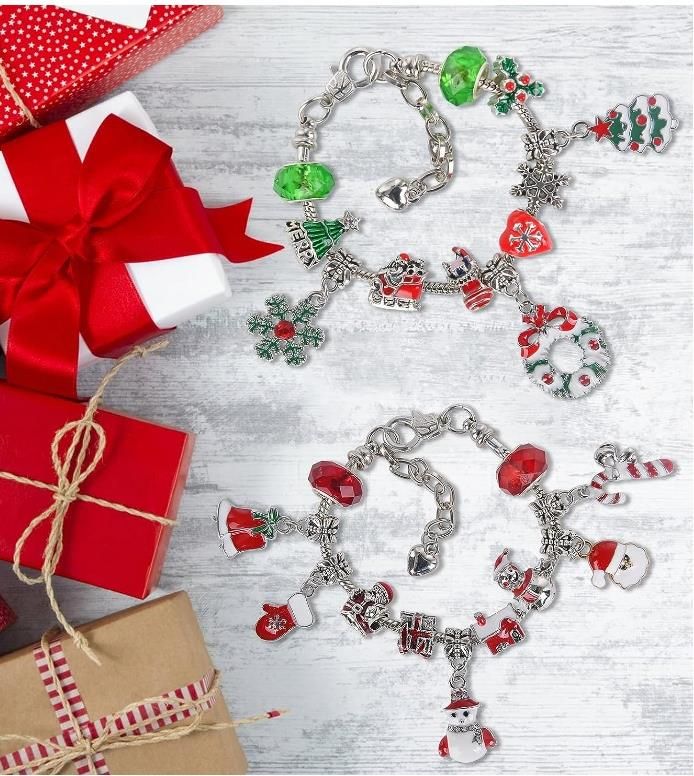 Kalendarz adwentowy bransoletka i charmsy 3