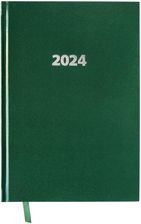 Zdjęcie Kalendarz 2024 lux elegance z gumką A4 dzienny V1 zielony - Barczewo