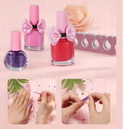 Pan I Pani Gadżet Zestaw Kosmetyków Dla Dzieci Z Walizką Makeup Box - zdjęcie 5