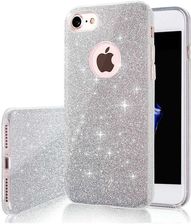 Telforceone Nakładka Glitter 3W1 Do Note 12 Pro Plus Srebrna
