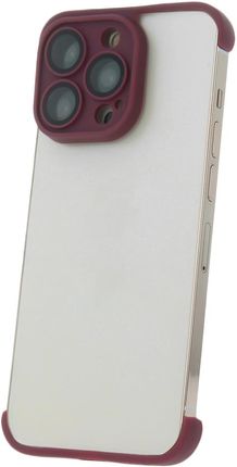 Telforceone Tpu Mini Bumpers Z Ochroną Aparatu Do Iphone 13 Pro Max 6 7" Wiśniowy