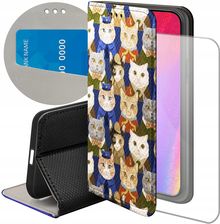 Hello Case Etui Z Klapką Do Iphone 15 Pro Koty Kociaki Kotki Futerał Pokrowiec