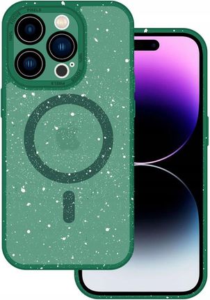 Tel Protect Magnetic Splash Frosted Case Do Iphone 14 Pro Max Zielony