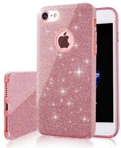 Telforceone Nakładka Glitter 3W1 Do Samsung Galaxy S21 Różowa