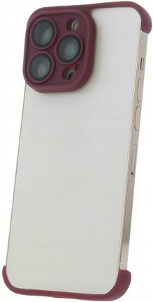 Telforceone Tpu Mini Bumpers Z Ochroną Aparatu Do Iphone 14 Pro Max 6 7" Wiśniowy