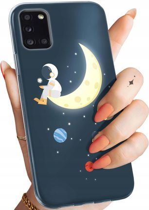 Hello Case Etui Do Samsung Galaxy A31 Księżyc Gwiazdy