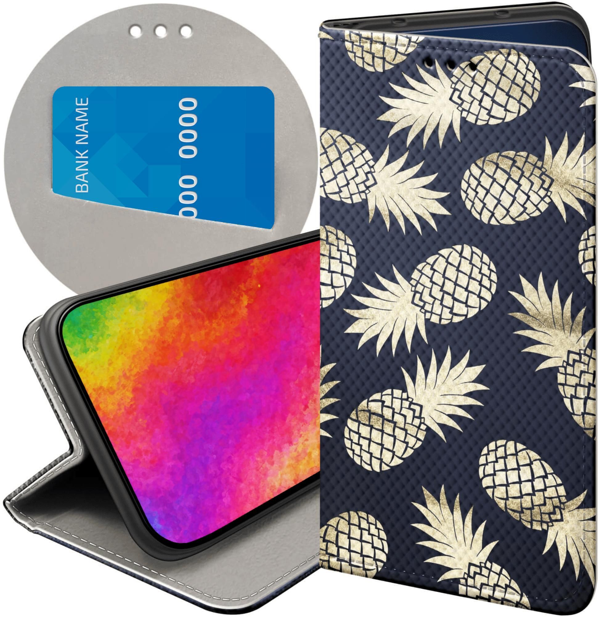 Hello Case Etui Z Klapką Do Samsung Galaxy M52 5G Ananas Owoce ...