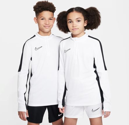 Treningowa Koszulka Piłkarska Dla Dużych Dzieci Nike Dri-Fit Academy23 Biel