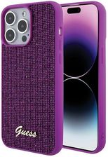 Oryginalne Etui Guess Disco Metal Script Hardcase Guhcp15Xpmsdgsf Do Iphone 15 Pro Max Fuksja