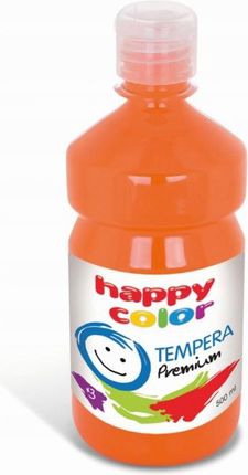 Happy Color Pomarańcz Farba Tempera Dla Dzieci Premium 500Ml