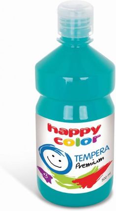 Happy Color Turkus Farba Do Malowania Tempera Premium 500Ml