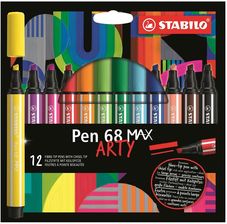Zdjęcie Stabilo Pisaki Pen 68 Max Etui Kartonowe 12Szt. Arty - Toruń