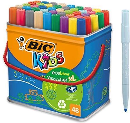 Bic Mazaki Kids Visacolor Xl 48Szt. Puszka