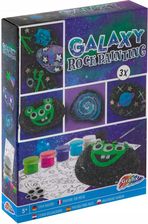Zdjęcie Grafix Galaxy Rock Painting 3 Kamienie 5 Farb Pędzel, - Barlinek