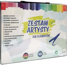 Zdjęcie Sztuka Rodzinna Zestaw Artystyczny Mały Hobbista 168 Elementów - Bieżuń