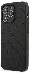 Karl Lagerfeld Nakładka Do Iphone 13 Pro Klhcp13Lptlk Czarna Hard Case Allover Logo