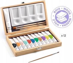 Zdjęcie Djeco Walizka Artysty 12 Farb Gwaszowych - Sosnowiec