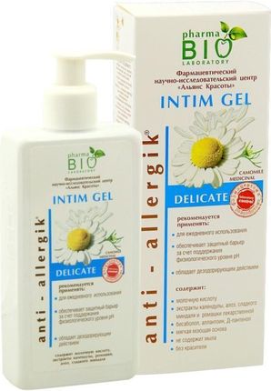 Pharma Bio Naturalny Żel Do Higieny Intymnej Delicate 250 ml