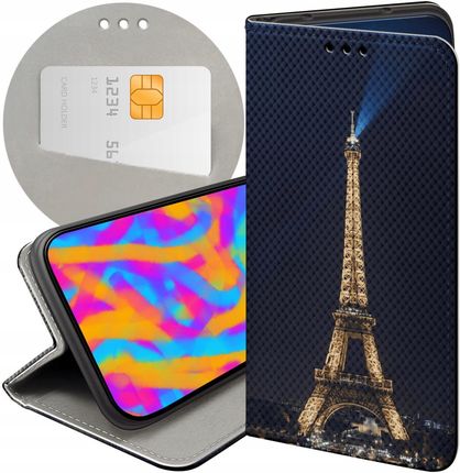 Hello Case Etui Do Xiaomi Redmi 12C 11A Poco C55 Paryż Francja Eiffel