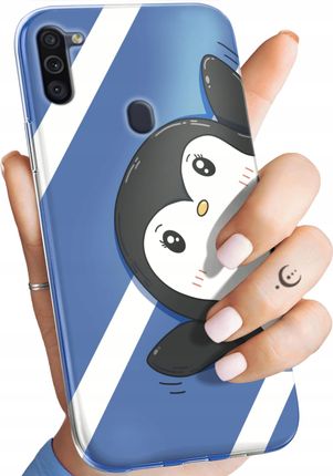 Hello Case Etui Do Samsung Galaxy M11 Pingwinek Pingwin