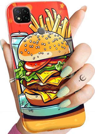 Hello Case Etui Do Xiaomi Redmi 9C Hamburger Burgery