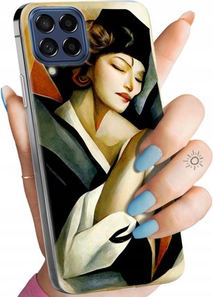 Hello Case Etui Do Samsung Galaxy M53 5G Art Deco