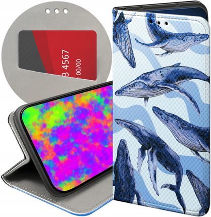 Hello Case Etui Z Klapką Do Lg Q6 G6 Fit Morze Fale Woda Aqua Futerał