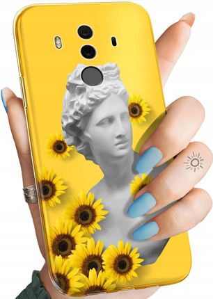 Hello Case Etui Do Huawei Mate 10 Pro Żółte Słoneczne Yellow Obudowa Pokrowiec