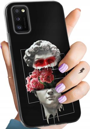 Hello Case Etui Do Samsung Galaxy A41 Klasyka Classic Rzeźba Obudowa Pokrowiec