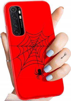 Hello Case Etui Do Xiaomi Mi Note 10 Lite Pająk Spider Pajęczyna Obudowa