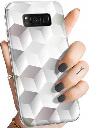 Hello Case Etui Do Samsung Galaxy S8 3D Geometryczne Iluzja Obudowa Pokrowiec