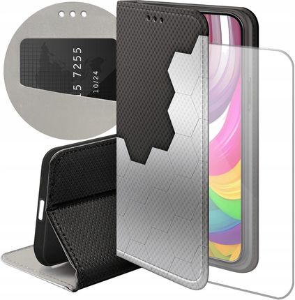 Hello Case Etui Z Klapką Do Samsung Galaxy M31S Szare Metallic Grey Futerał