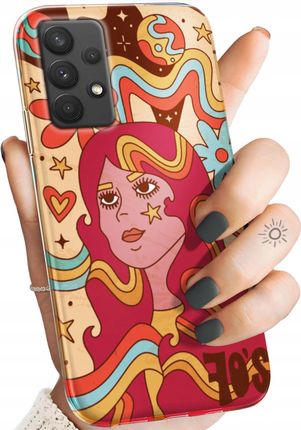 Hello Case Etui Do Samsung Galaxy A32 4G Hippie Peace