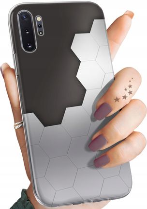 Hello Case Etui Do Samsung Galaxy Note 10 Plus Szare Metallic Grey Obudowa