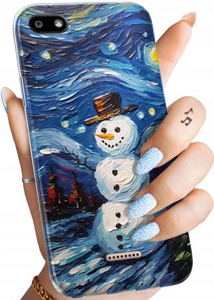 Hello Case Etui Do Xiaomi Redmi 6A Bałwan Zima Śnieg