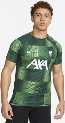Męska Przedmeczowa Koszulka Piłkarska Nike Dri-Fit Liverpool F.C. Academy Pro - Zieleń