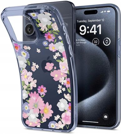Spigen Liquid Crystal Iphone 15 Pro Blossom