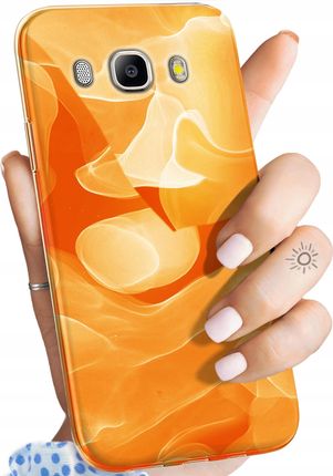 Hello Case Etui Do Samsung Galaxy J5 2016 Pomarańczowe
