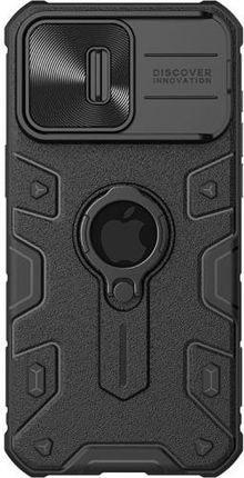 Nillkin Etui Z Ochroną Aparatu Camshield Armor Case Do Iphone 15 Pro Max Czarne