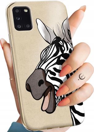 Hello Case Etui Do Samsung Galaxy A31 Zebra Zeberka