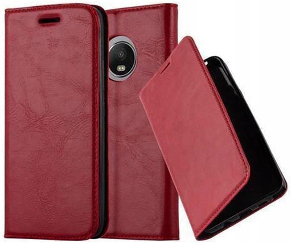 Cadorabo Custodia Flip In Similpelle Per LG G5 - Nero Profondo - Cover A Libro Con Chiusura Magnetica E Supporto In Piedi