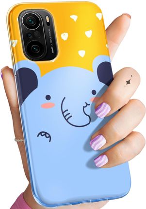 Hello Case Etui Do Xiaomi Poco F3 Pro Słoń Słonie