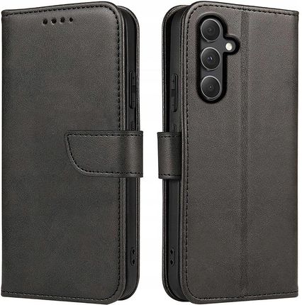 Case Etui Do Samsung Galaxy A14 4G 5G Skórzane Portfel Skin Szkło