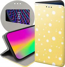 Hello Case Etui Z Klapką Do Oneplus 11 5G Kropki Grochy Bokeh Dots Futerał