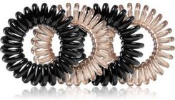 Zdjęcie Notino Hair Collection Hair Rings Gumki Do Włosów Black And Grey 4 szt. - Dąbrowa Górnicza