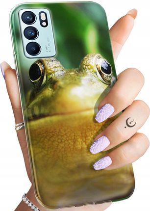 Hello Case Etui Do Oppo Reno 6 5G Żabka Żaba Frog